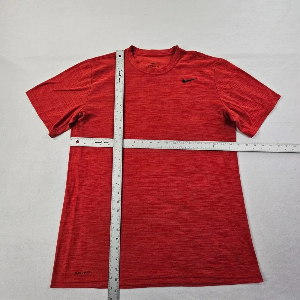 Nike Dri-Fit Red Short Sleeve Performance T-Shirt Men's LT